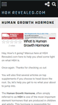 Mobile Screenshot of hghrevealed.com
